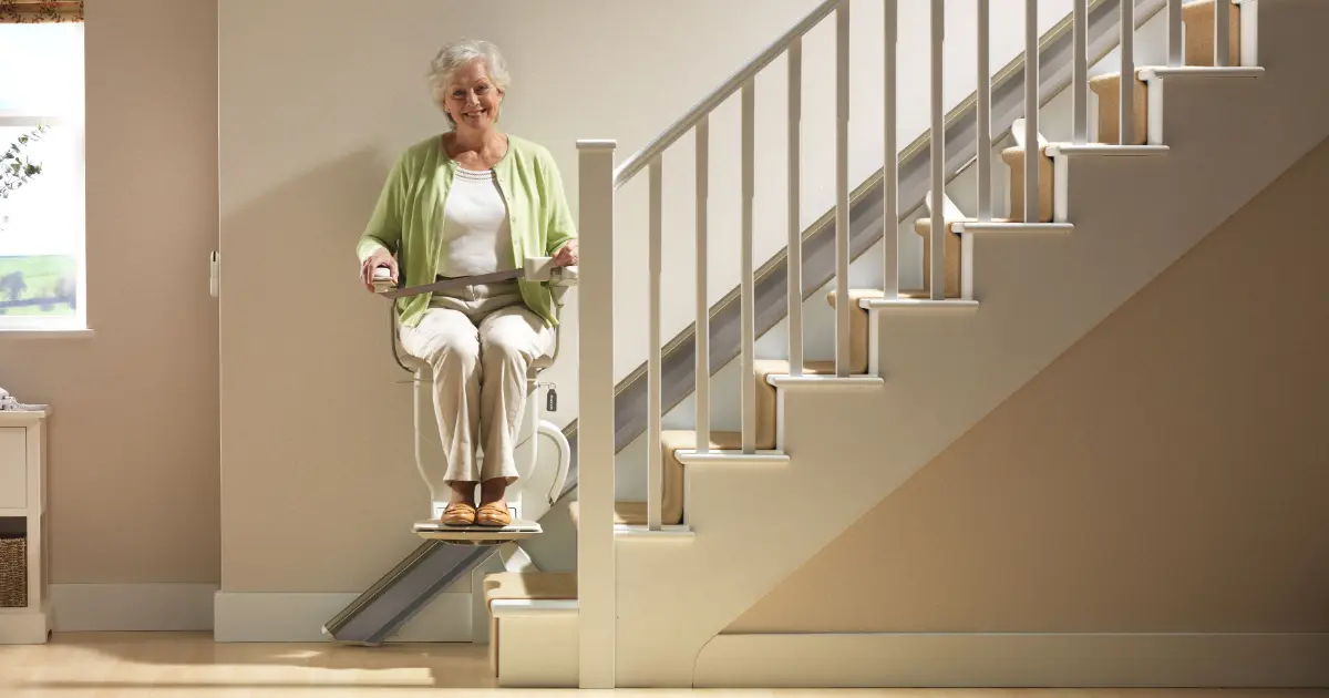 Stairlift providing safer access between floors
